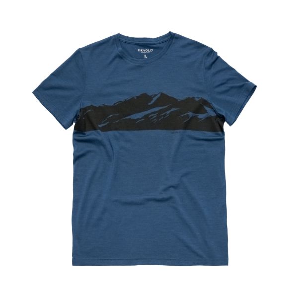 Bilde av Devold Classic View Tee Man Marine