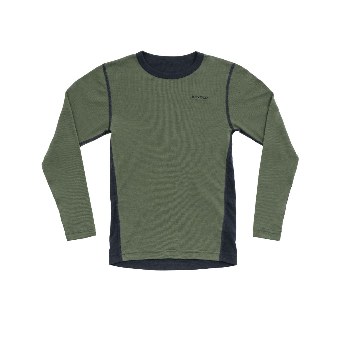 Bilde av Devold Multi Sport Merino Shirt Kid Grønn
