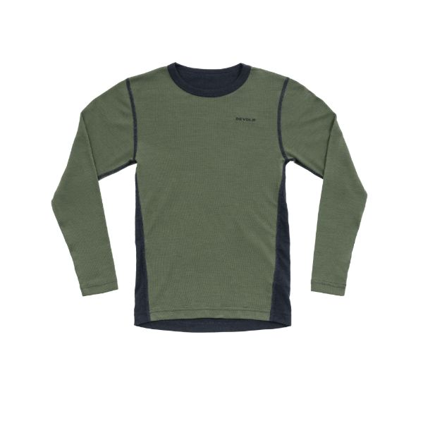 Bilde av Devold Multi Sport Merino Shirt Kid Grønn