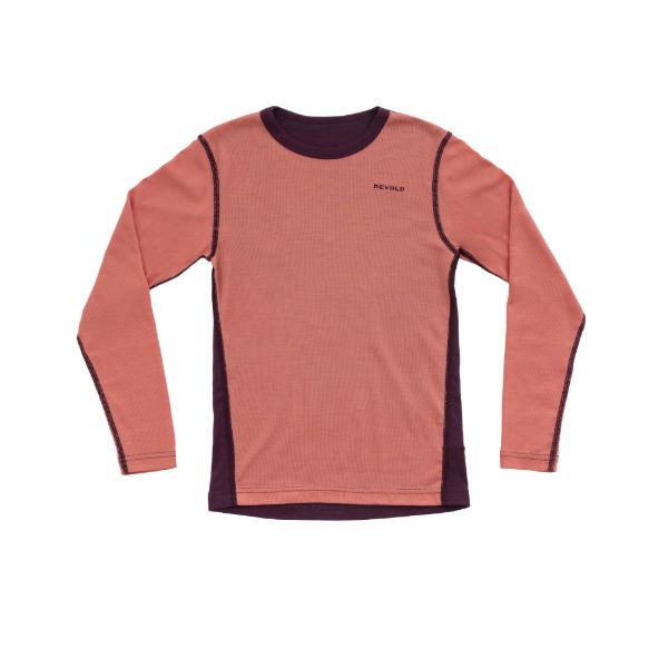 Bilde av Devold Multi Sport Merino Shirt Kid Rosa