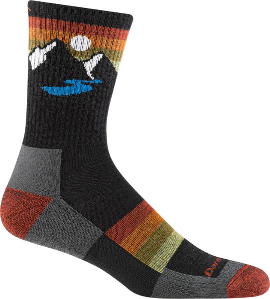 Bilde av Darn Tough Sunset Ridge Micro Crew Lightweight With Cushion - (71° Nord) Multicolor