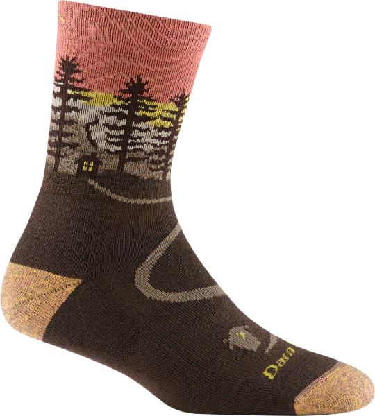 Bilde av Darn Tough Northwoods Micro Crew Midweight With Cushion Multicolor
