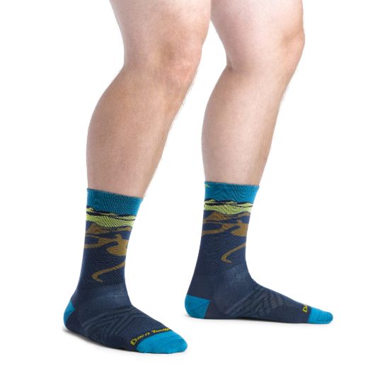 Bilde av Darn Tough Ridge Runner Micro Crew Ultra-Lightweight Multicolor