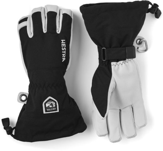 Bilde av Hestra Army Leather Heli Ski - 5 Finger 100 Black
