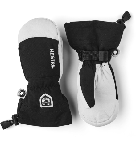 Bilde av Hestra Army Leather Heli Ski Jr. - Mitt 100 Black