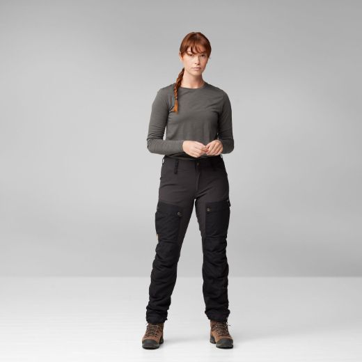 Bilde av Fjällräven Keb Trousers Curved W 550 Black