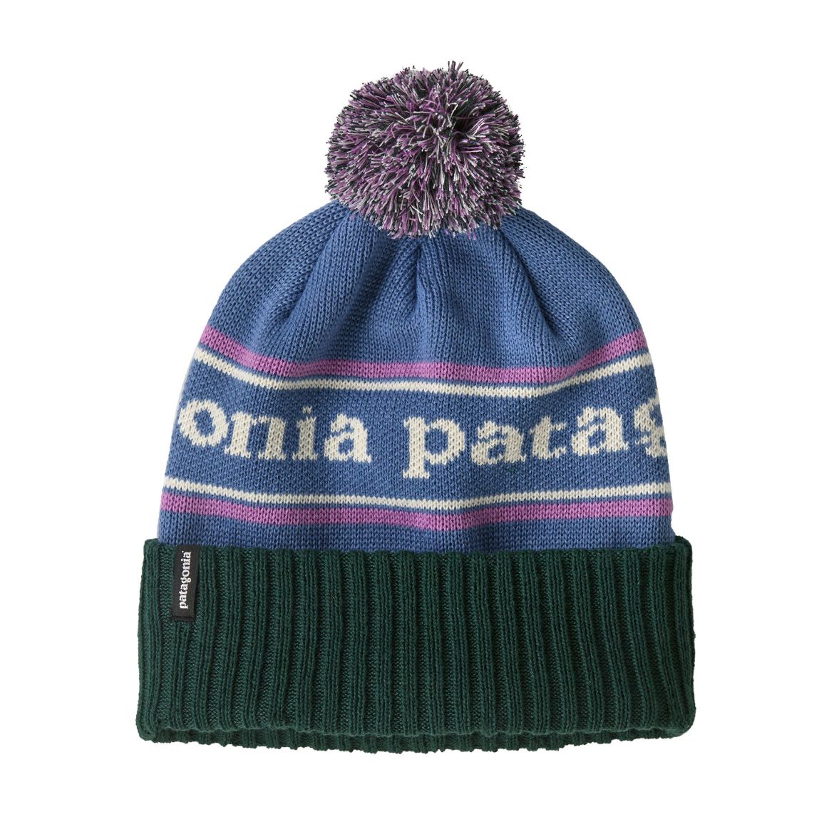 Bilde av Patagonia Powder Town Beanie Pksb Park Stripe: Ba