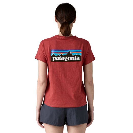 Bilde av Patagonia W´S P-6 Logo Responsibili-Tee Ptre Potters Red