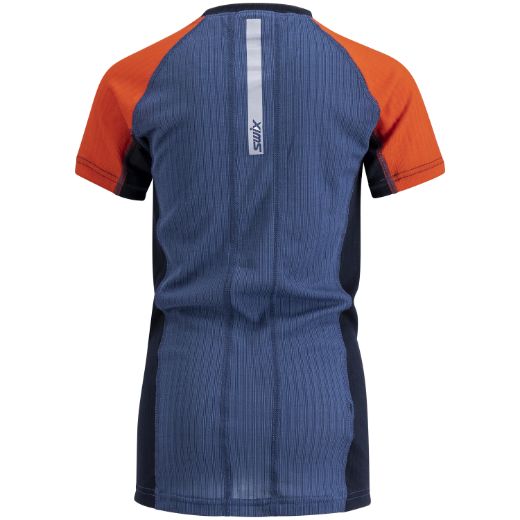 Bilde av Swix Roadline Racex Short Sleeve Jr Blå