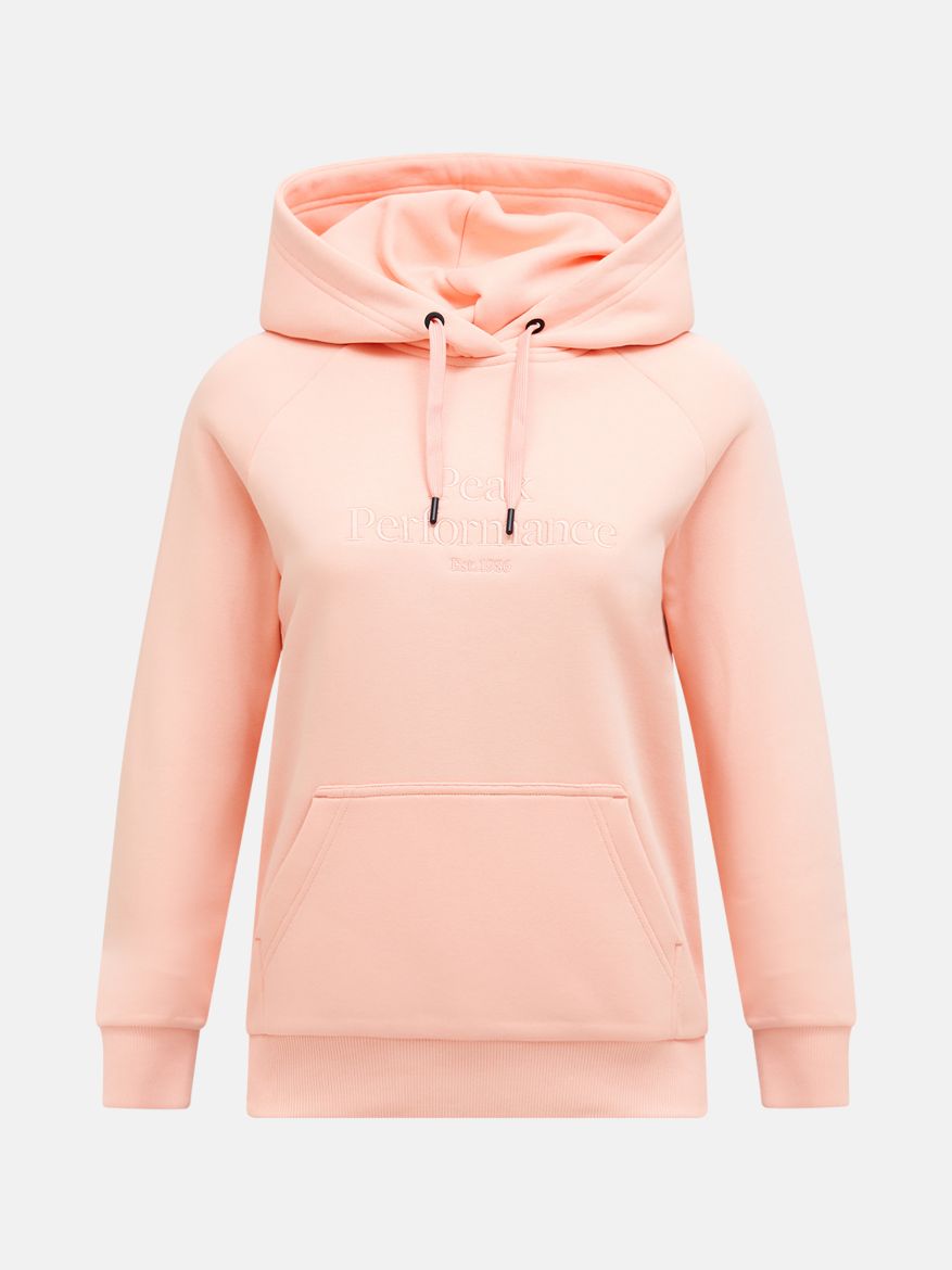 Bilde av Peak Performance W Original Hood 190 Peach Fuzz