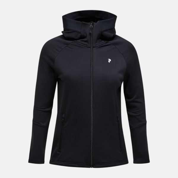 Bilde av Peak Performance W Rider Essentials Zip Hood 030 BlackBlack