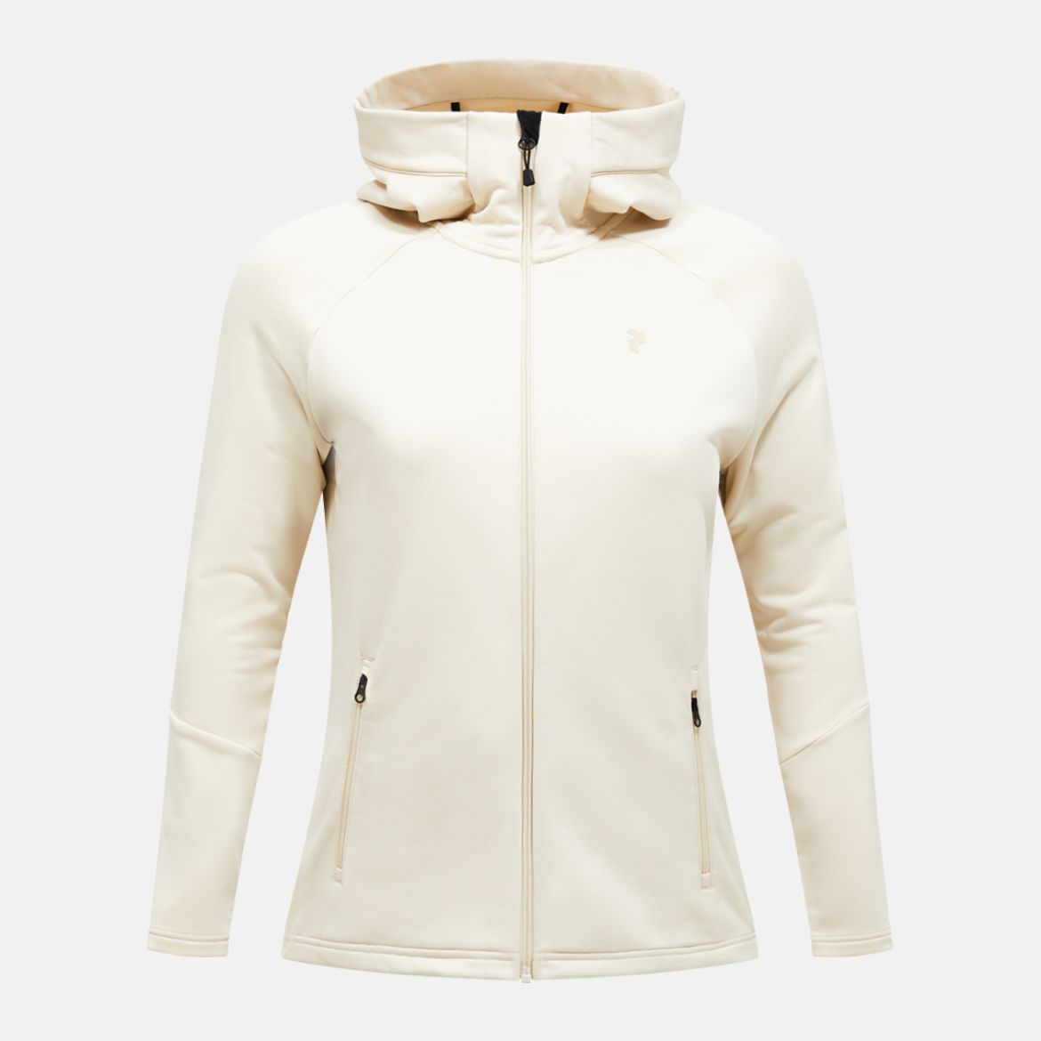 Bilde av Peak Performance W Rider Essentials Zip Hood 080 Sand FogSand Fo