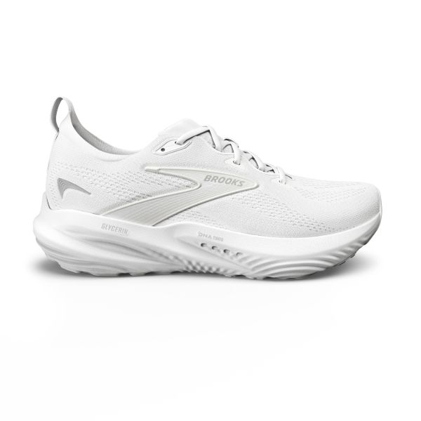 Bilde av Brooks Glycerin 22 151 WhiteWhiteGrey