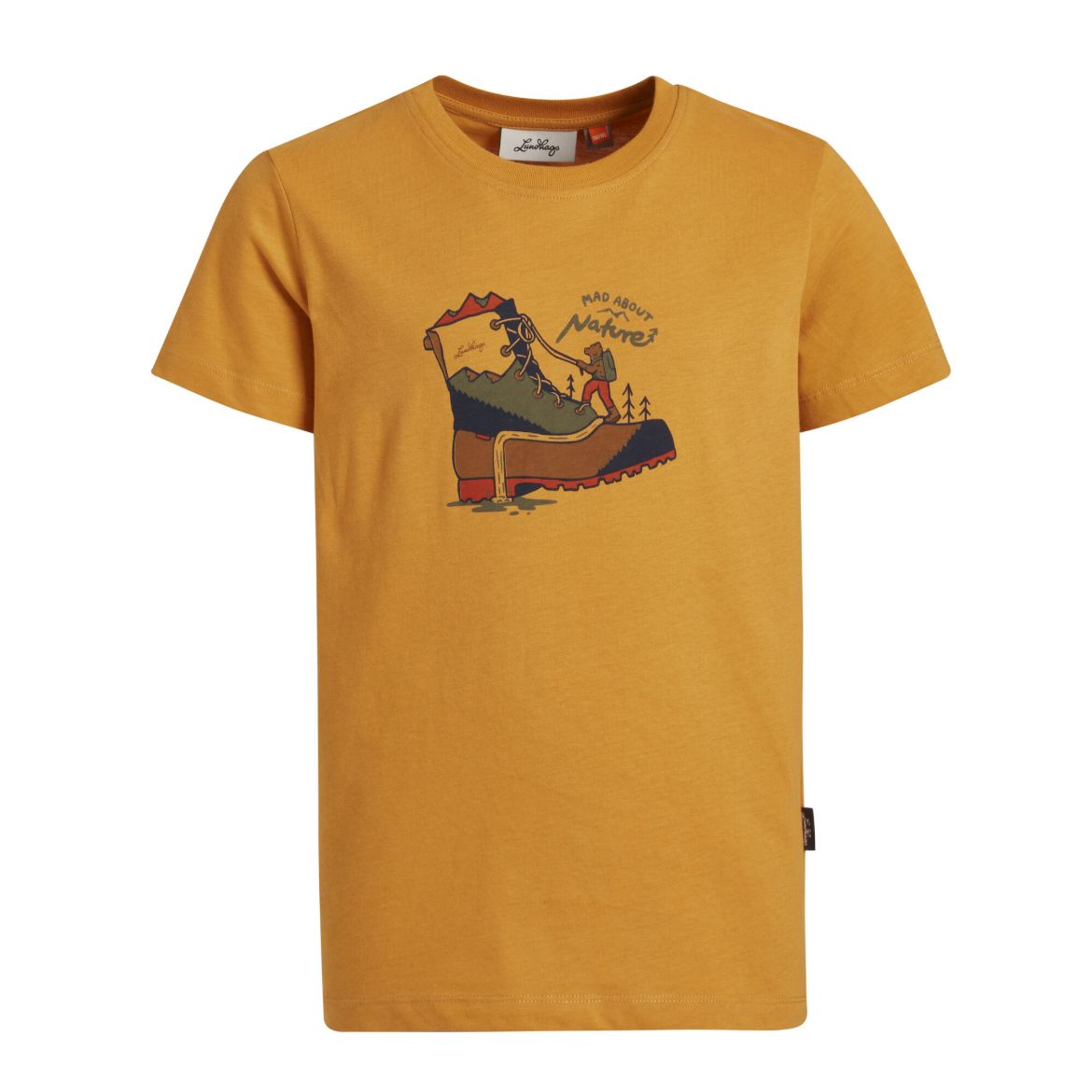 Bilde av Lundhags Fulu Climbing T-Shirt Jr 206 Gold