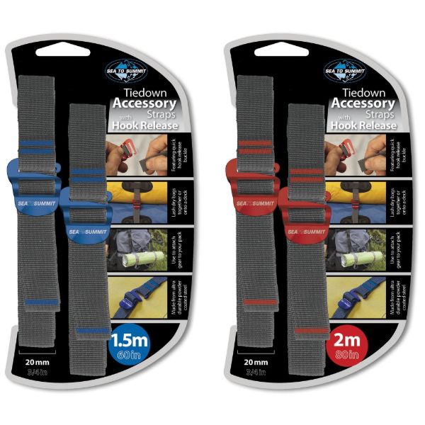 Bilde av Sea To Summit Tiedown Hook Strap 20 Mm Rd Red