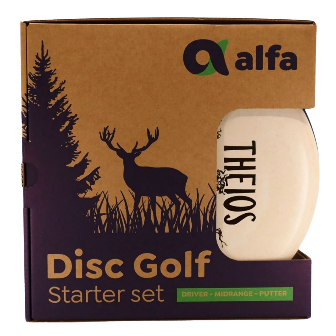  Alfa discs starter set  Fjellklar Sport 1